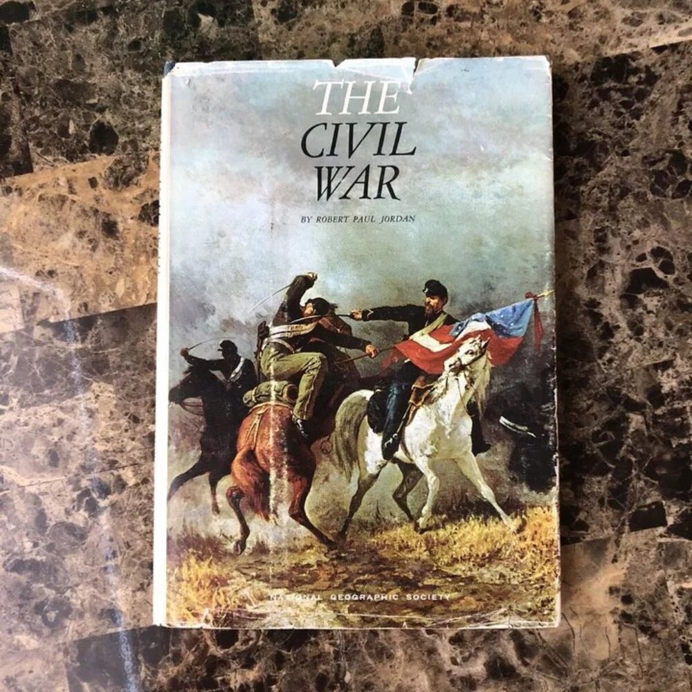 The Civil War Robert P., U. S. National Geographic Society Staff HC DJ 1969